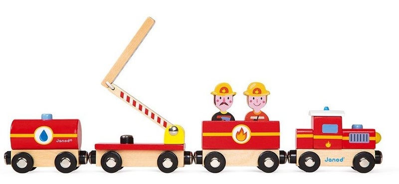 Janod: Firefighters Train Carousel 1