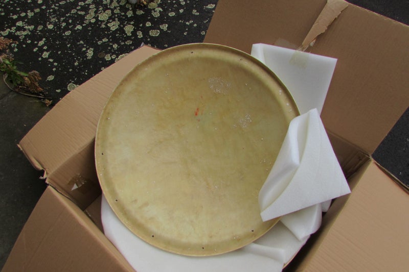 60cm White Fibreglass radome covers x 2 Carousel 2