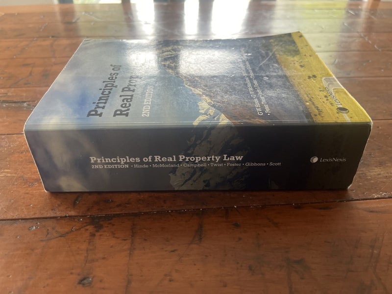 Principles of Real Property Law 2nd Edition Carousel 2