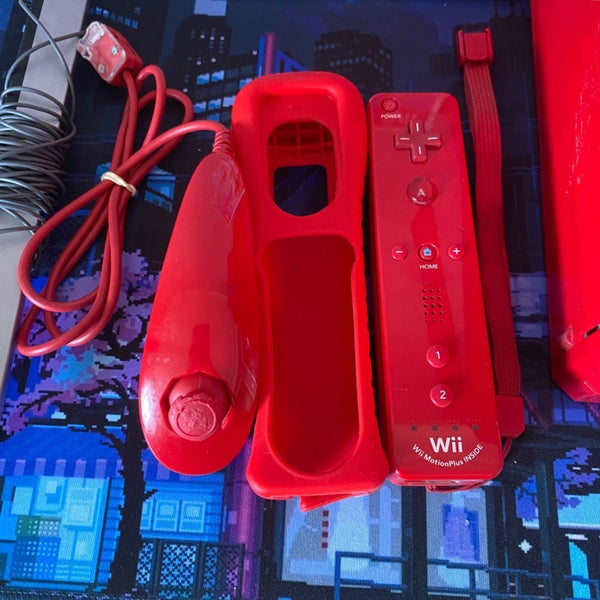 Nintendo Wii Console Mario Bros Bundle - Red Carousel 2