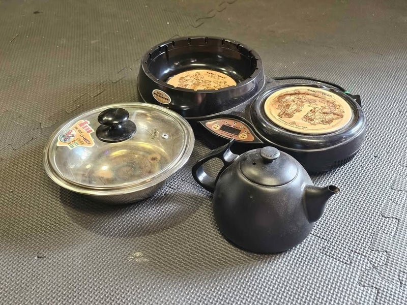 Chinese Tea Kettle and Sterilizer Carousel 1