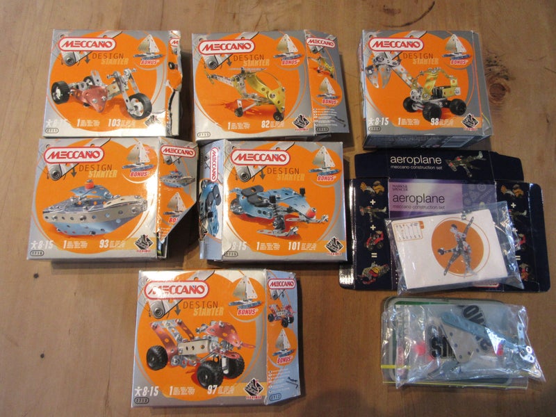 Meccano - Starter Designs Packs - Vehicles and Robot - PICK 1 Carousel 1