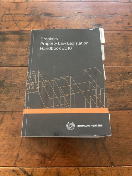 Brookers Property Law Legislation Handbook 2018 Carousel 1