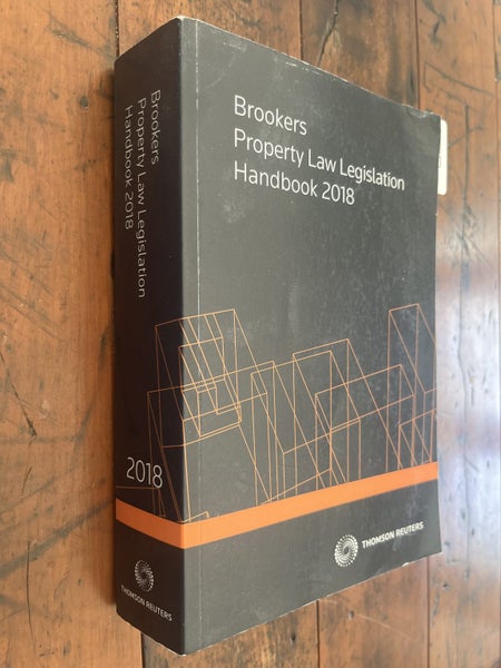 Brookers Property Law Legislation Handbook 2018 Carousel 2