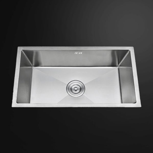 Single Bowl Stainless Steel Sink 760x450mm Carousel 1