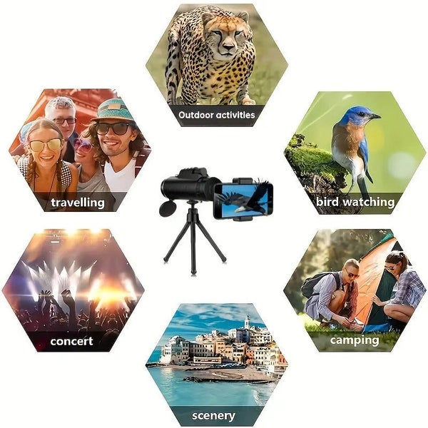 Handheld Monocular HD Optical Telescope Carousel 2
