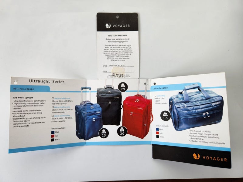 Voyager Large 69cm Ultra Lightweight 2.9kg Suitcase62863863627905112