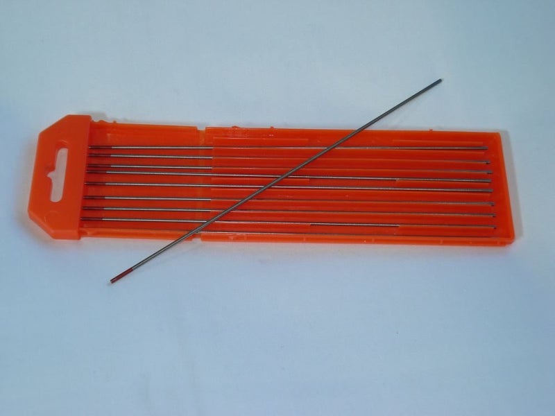 Tungsten Tig Electrode DC welding 1.6 x 175mm Thoriated (10 pk WT20 WeldingStuff Carousel 1