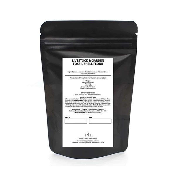 Bulk 10Kg Organic Fossil Shell Flour Livestock Garden Carousel 3