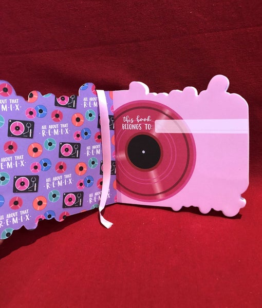 Record Moments 42 Page Blank Note Pad Carousel 2