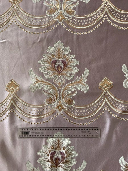 CLEARANCE SALE CURTAIN FABRIC HIGH & CLASSIC DESIGN 2.8M WIDE Carousel 1