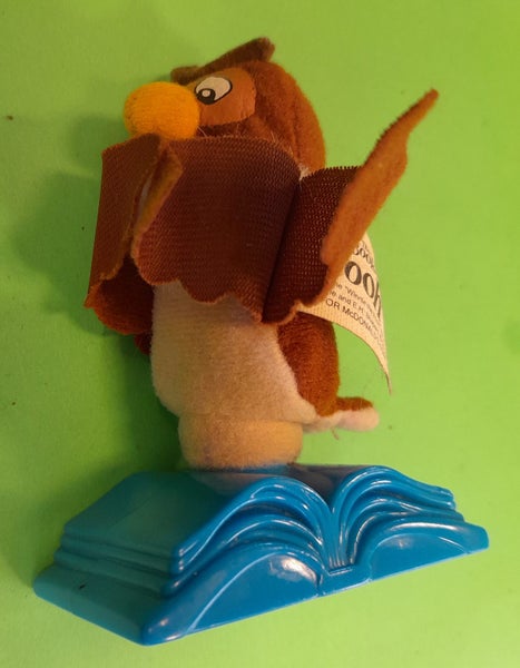 The Book of Pooh toy, Owl stamper toy (McDonalds 2002) Carousel 1