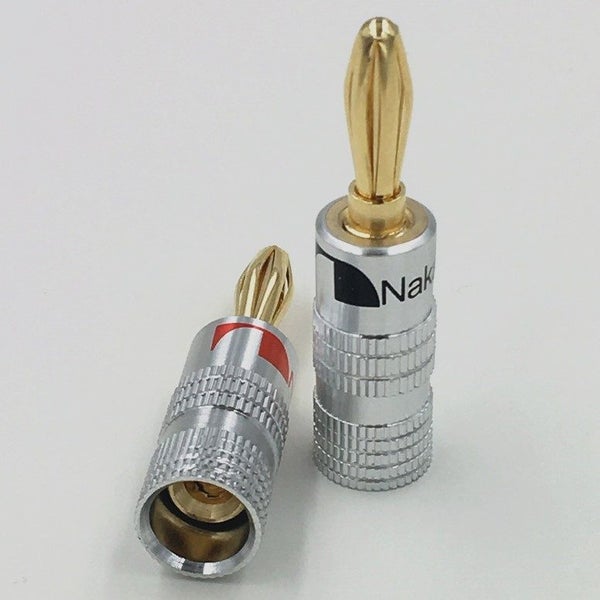 Nakamichi banana plugs x 2 Carousel 1