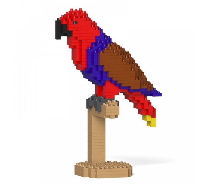 Jekca Animals - Eclectus Red 22cm Carousel 1