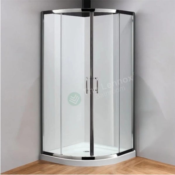 SALE! Shower Box - 2 sides sliding doors (900x900x1950mm- Lennox Bathroom Carousel 1