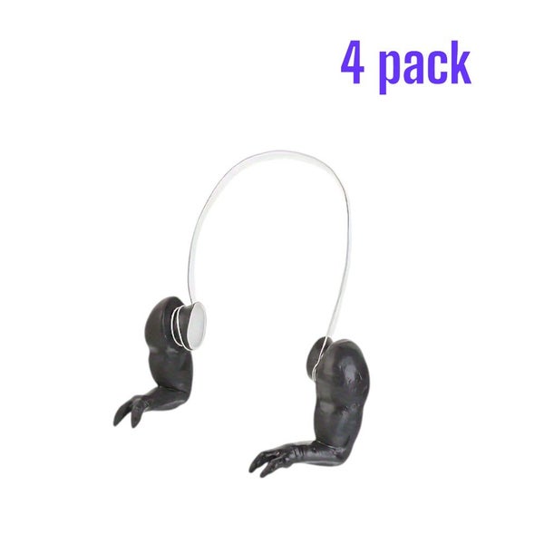 4Pack Chicken Wing Arms - Black Carousel 1