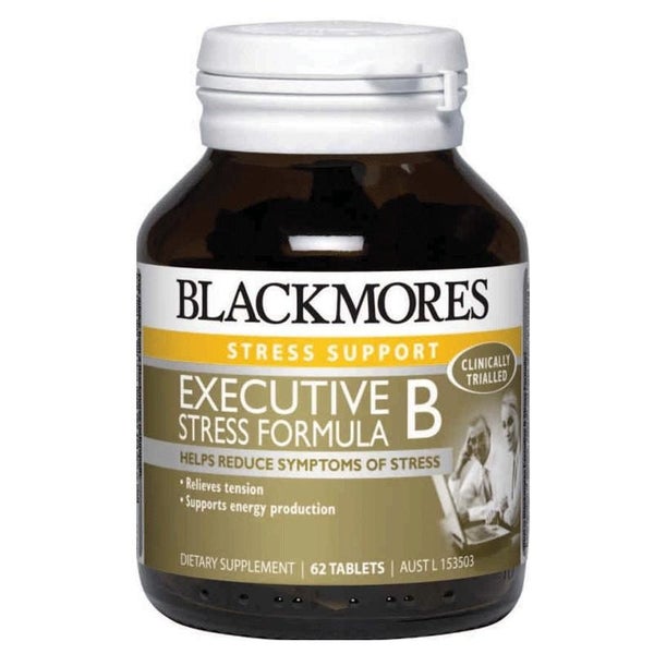 Blackmores Executive B Stress Formula 62 Tablets (Exp: 05/2025) Clearance Sale ! Carousel 1