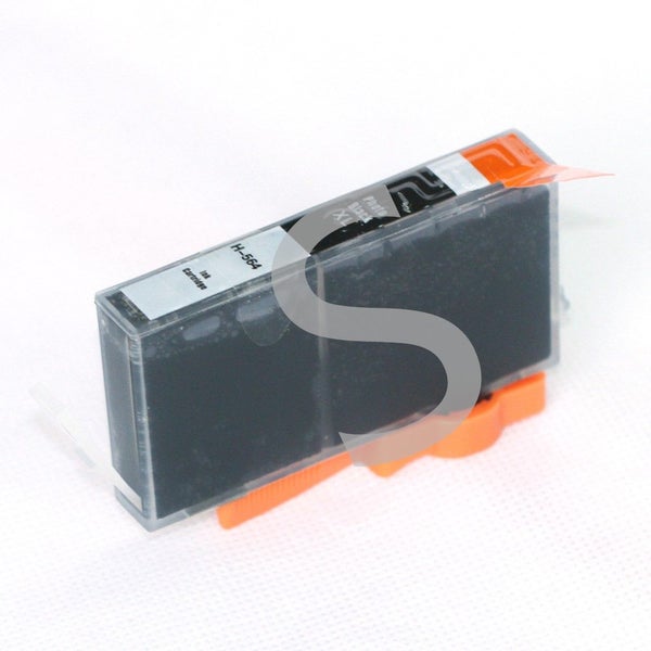 564XL PhotoBlack Compatible High Capacity Cartridge for the HP564 C5380 C6380 Carousel 1