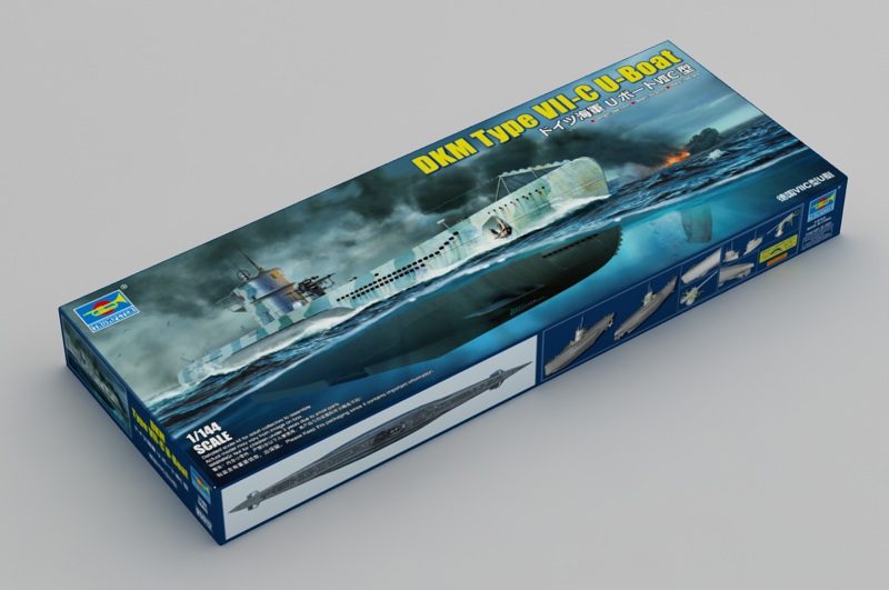 DKM Type VII-C U-Boat Trumpeter | No. 05912 | 1:144 Carousel 1
