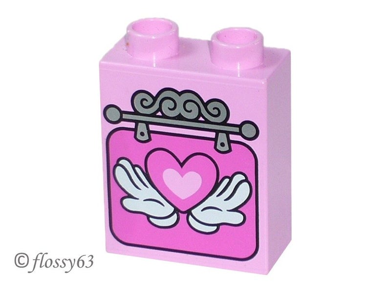®™DUPLO - Brick Wall Hanging with Hands Holding Heart Pattern ~Retired Nov 2018~ Carousel 1