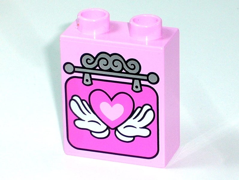 ®™DUPLO - Brick Wall Hanging with Hands Holding Heart Pattern ~Retired Nov 2018~ Carousel 2