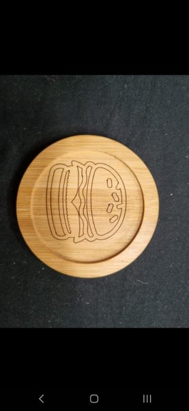Custom Engraved Food Coaster Set62931724277633111