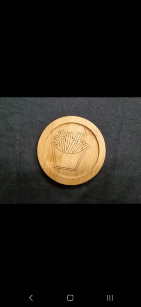 Custom Engraved Food Coaster Set62931724277633114