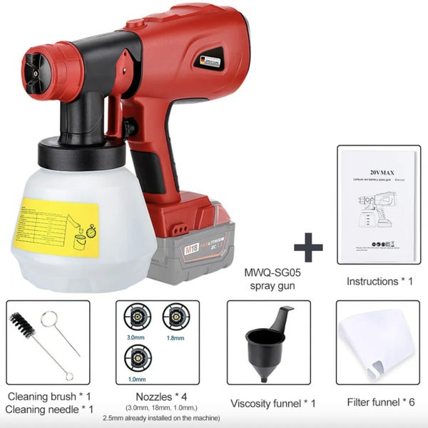 New Cordless Paint Sprayer Afterpay Carousel 2