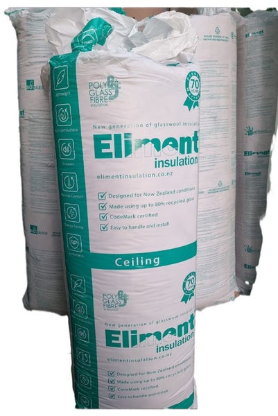 R3.6 Eliment Glasswool Ceiling Insulation (7.38m²) - 15 Available Carousel 1
