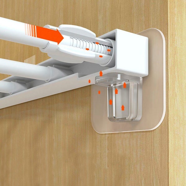 NEW 10pcs Adhesive Double Sided Adhesive Wall Hook Shelves Hooks Carousel 2