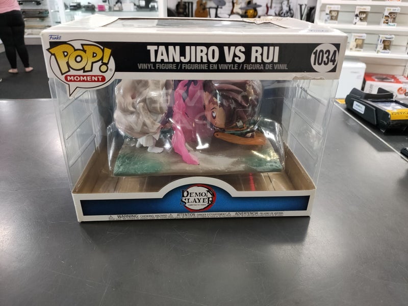 Funko Pop Vinyl - Demon Slayer Tanjiro Vs Rui 1034 - B13191288-4 Carousel 1