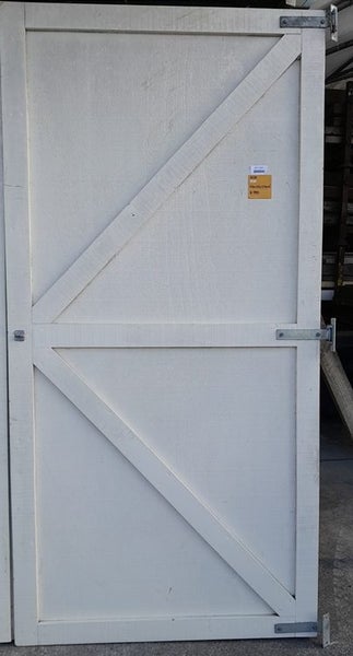 Solid Heavy Timber Barn Door H2435 x W2380 x T65 DR13050 Carousel 2