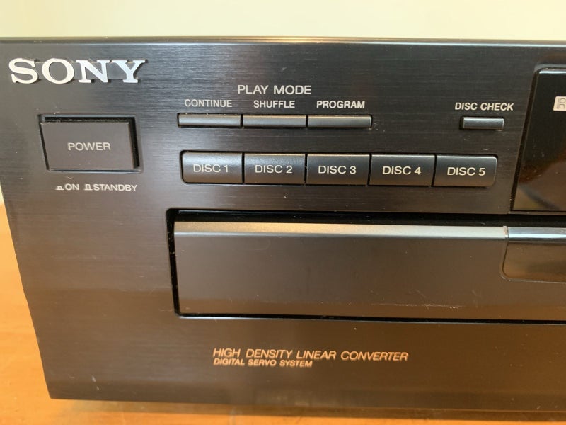 Excellent Sony CDP-C365 CD Player Carousel 2