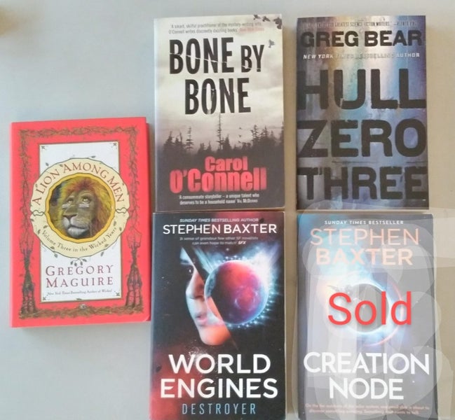 Assorted SF, Fantasy and Detective novels Carousel 1