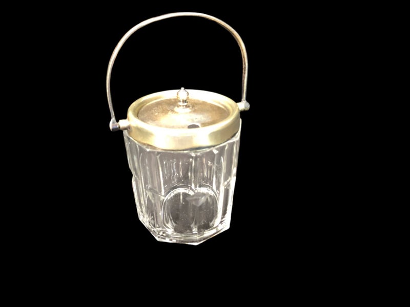 Glass Condiment Pot with Lid (20160) Carousel 1