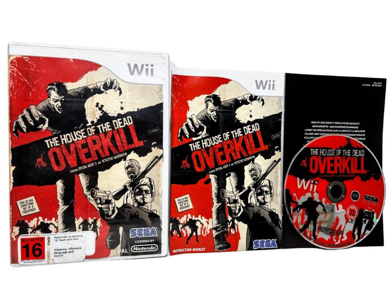 The House of the Dead: OVERKILL (Wii) *MINT COMPLETE* Carousel 1
