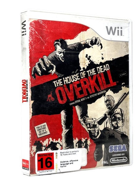 The House of the Dead: OVERKILL (Wii) *MINT COMPLETE* Carousel 2