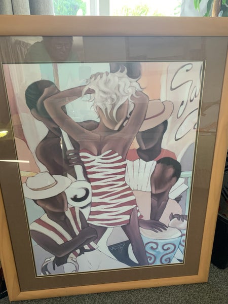 Pierre Farel print - Salsa dancer Carousel 2