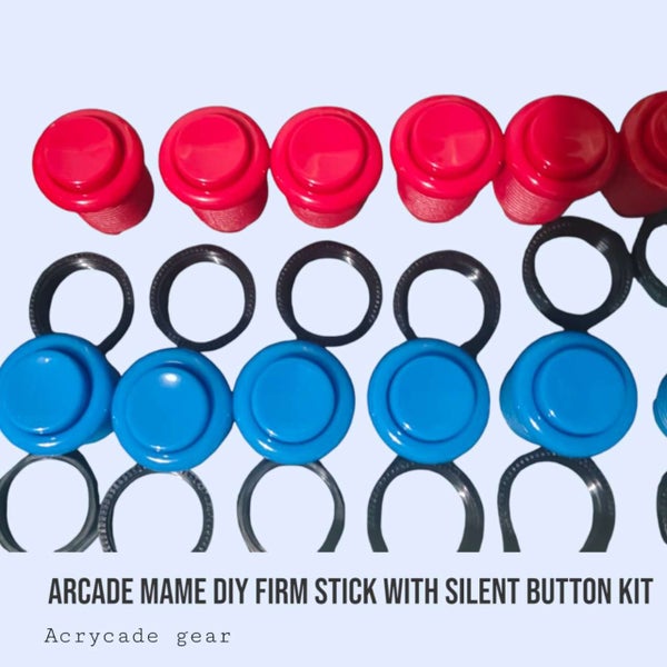 Arcade Diy Set with firm joysticks and Silent Buttons Kit Carousel 2