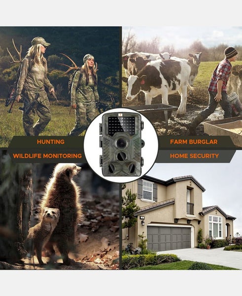 Solar Powered Trail Camera for Wildlife Watching with Solar Panel Carousel 2
