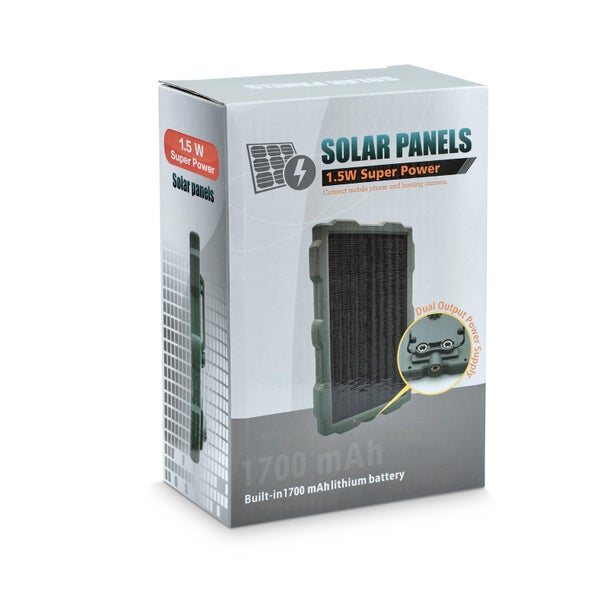 Solar Powered Trail Camera for Wildlife Watching with Solar Panel Carousel 20