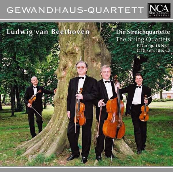 Gewandhaus-Quartett Beethoven –String Quartets ( Nr. 1, Nr. 2) Carousel 1