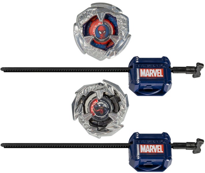 Beyblade X: Marvel Collab Pack - Spider-Man 3-60F vs. Venom 3-80N Carousel 2