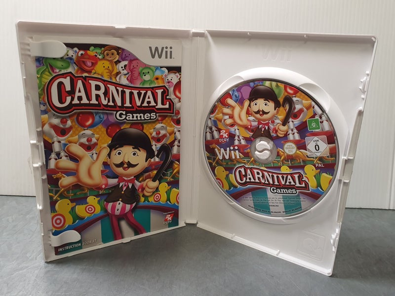 Carnival Games Nintendo Wii Game Carousel 2