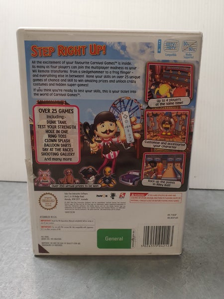 Carnival Games Nintendo Wii Game Carousel 4