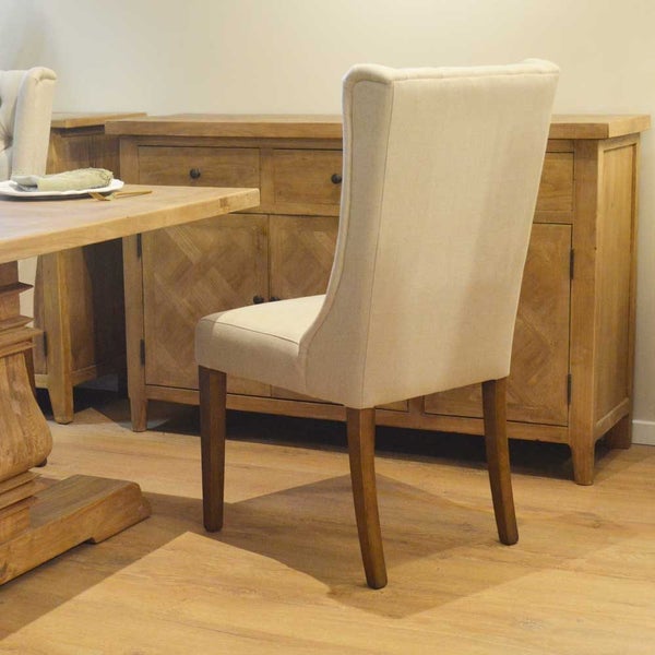 Urbano Interiors - George Dining Chair Linen Cream Carousel 2