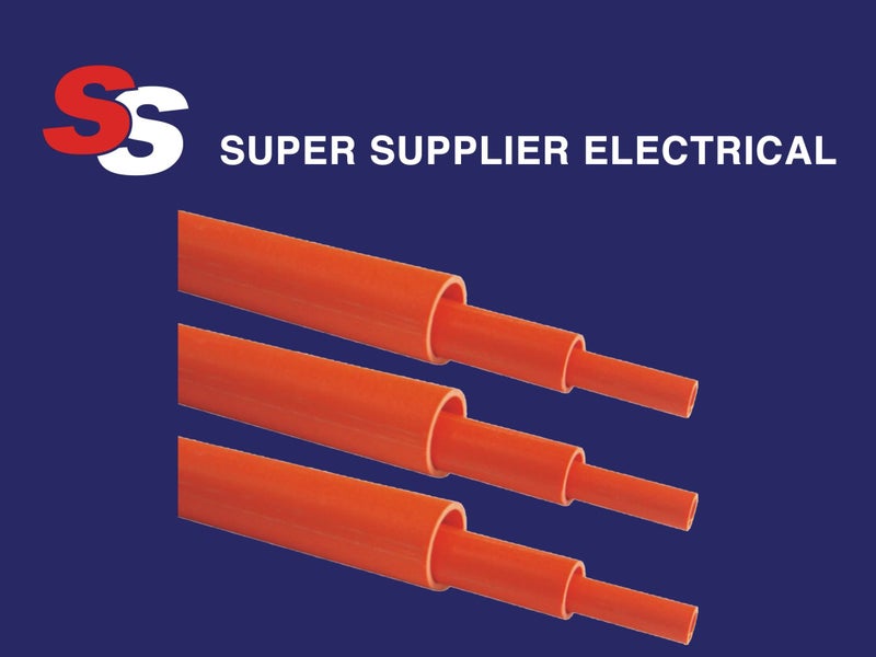 40MM 4M ELECTRICAL CONDUIT ORANGE Carousel 1