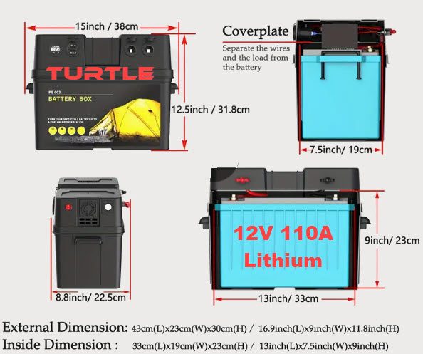 Smart Battery Box /100A Power Station63755041307138112