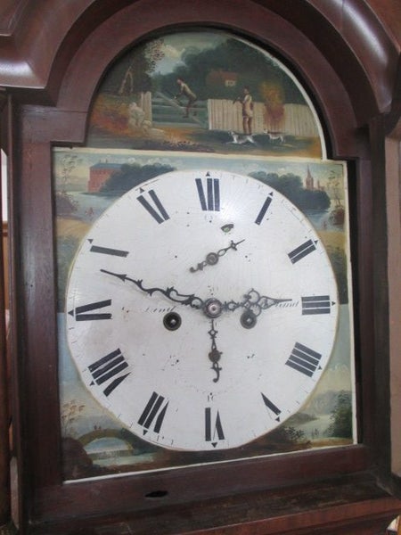 GRANDFATHER CLOCK ANTIQUE C1800. ENGLISH/SUNDERLAND Carousel 1