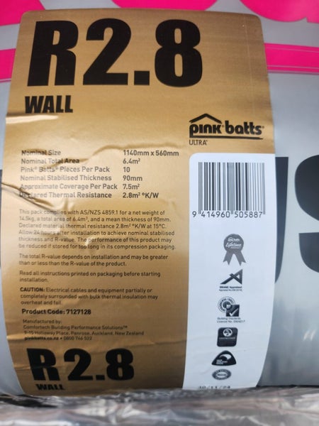 Pink Batts Walls R2.8 Carousel 2